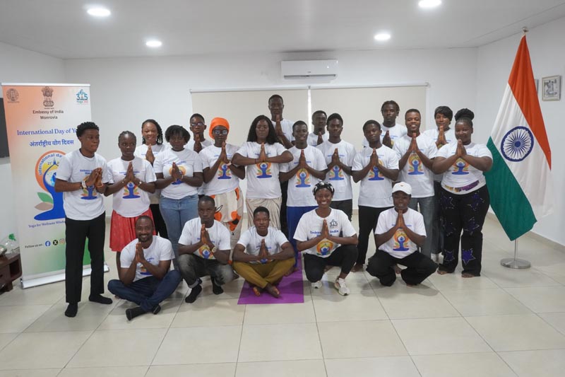 Unveiling of Yoga T-shirts and Yoga Session at Chancery - 16 June 2026